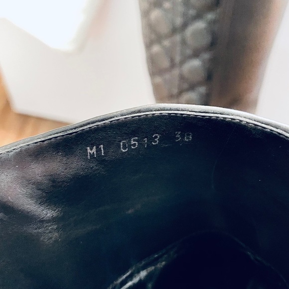 DIOR City Cannage High Boots Black - Picture 9 of 13